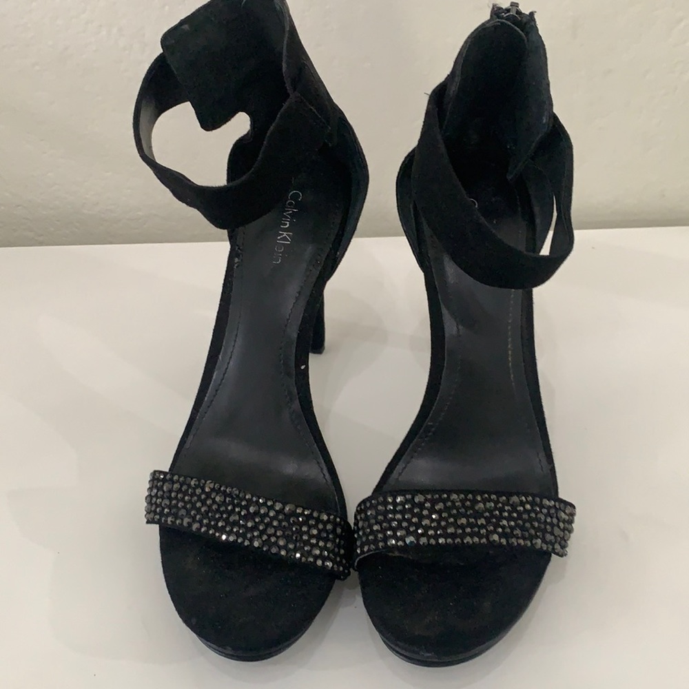 Calvin Klein Black Heels Size 9